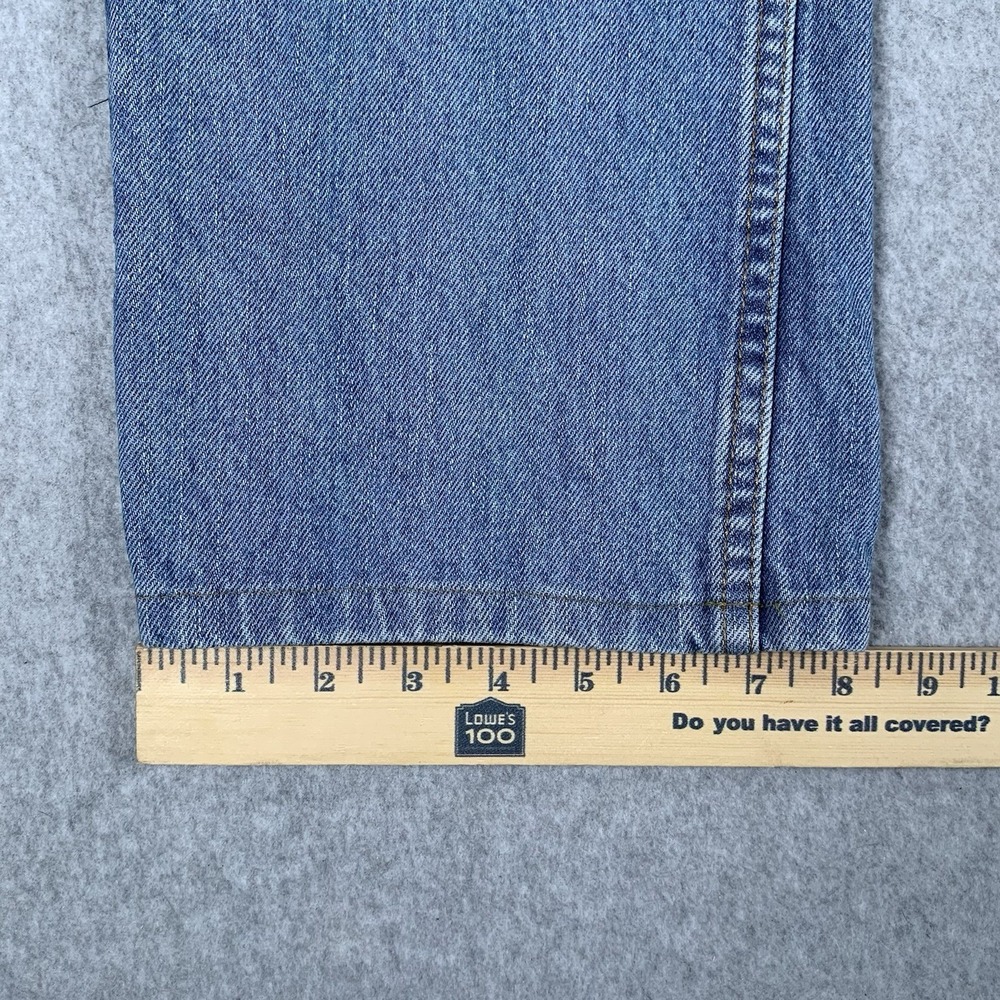 Vintage Levi's 505 Jeans Mens 31x30 (31x27.5 Actual) Blue Straight Fit - Picture 13 of 16